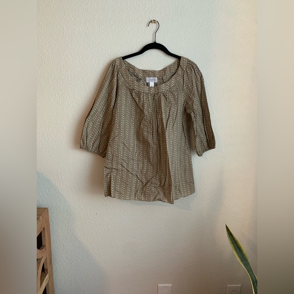 Quarter Sleeve Blouse/Top